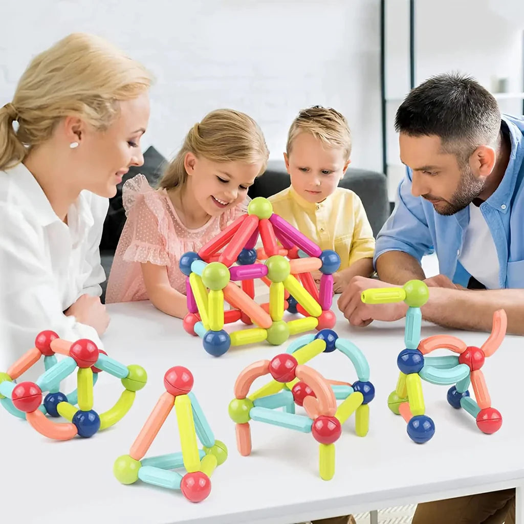Magnetic Kids bloques magnéticos-Montessori