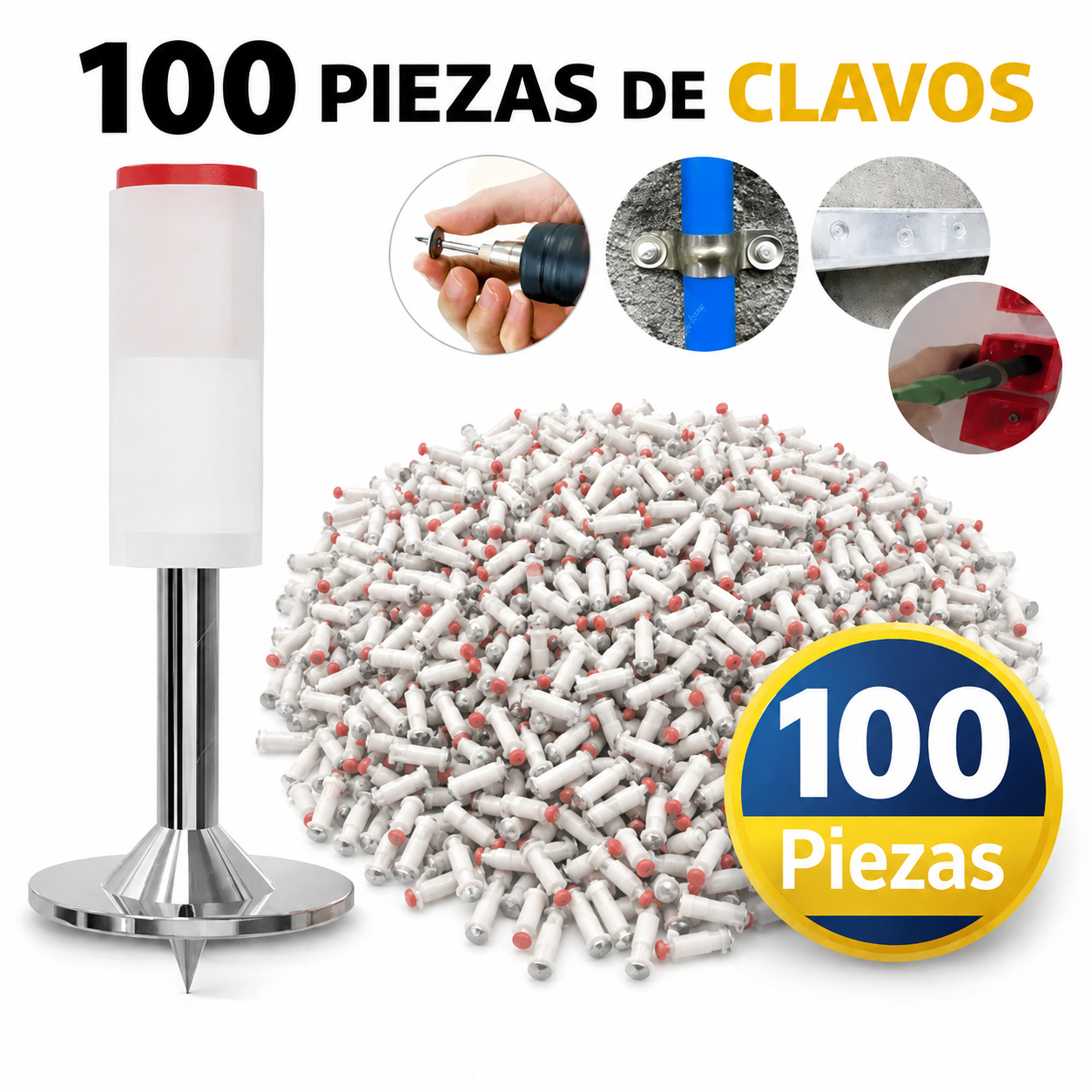 Caja de 100 Clavos de Repuesto