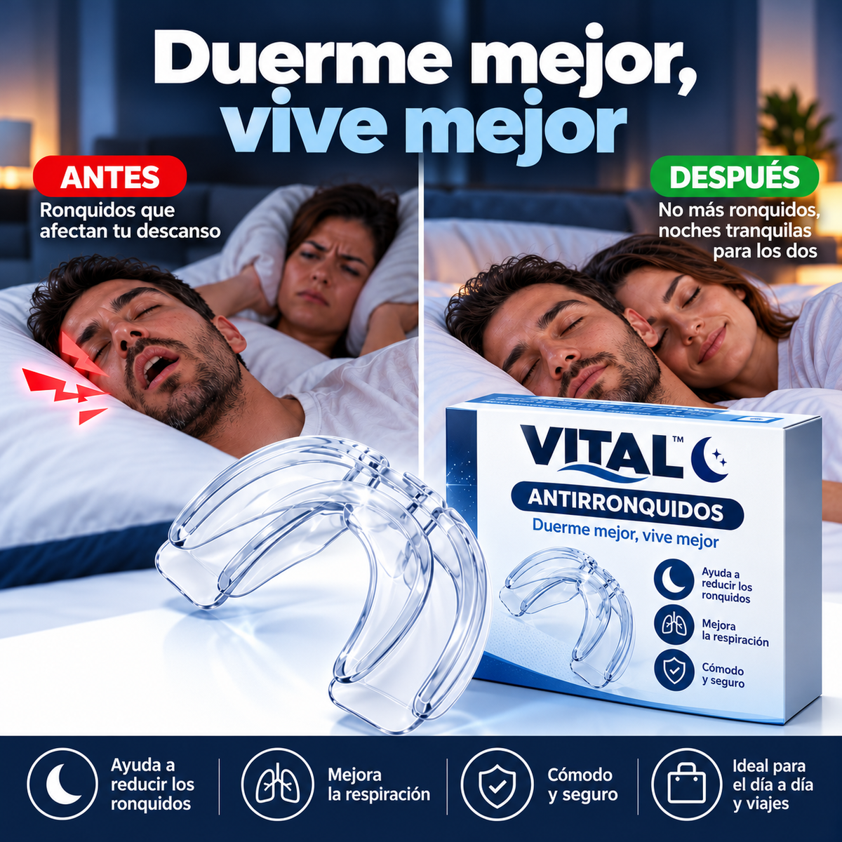 Esta noche es la última noche que roncarás
