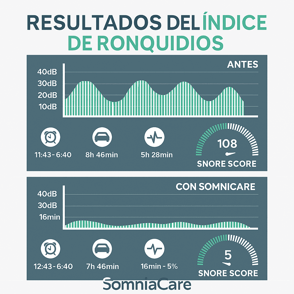 SomniaCare™ Descansa Sin Ronquidos.