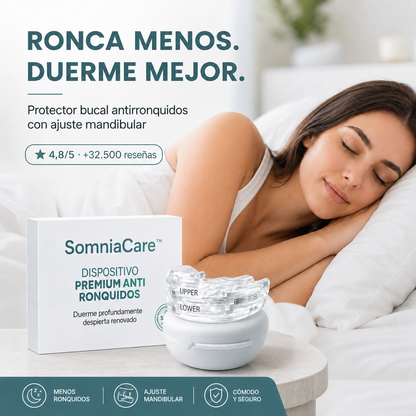 SomniaCare™ Descansa Sin Ronquidos.